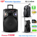 Plastique Bluetooth Radio FM USB Carte SD Haut-parleur Karaoke